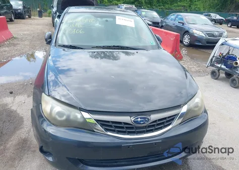 2009 Subaru Impreza 2.5I z USA, uszkodzony, nr VIN JF1GH60639H808491